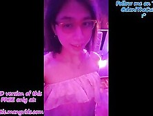 Pretty Pinay Tranny Shows Off Her New Room And Her Sexy Body To You