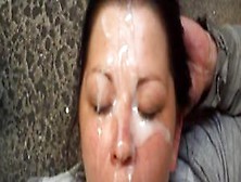 Mom Drenched With Warm Sticky Cum