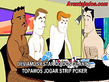 Gay Cartoon The Game Of Poker