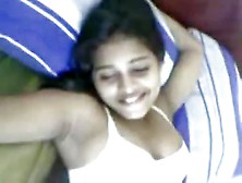 This Sri Lankan Babe Sucked His Dick On Cam