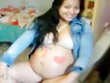 Latina Pregnant Whore