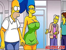 The Hottest Milf In Town! The Simptoons, Simpsons Hentai