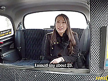Busty French Asian Tries Euro Cock - Faketaxi