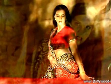 Sensuous Movements From Exotic India While Dancing