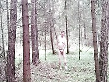 Me Nude Very Risky Outdoor Walk Inside Forest And Asshole Demo