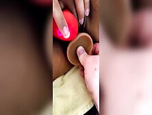 Chinese Ex-Wife Enjoying New Toy And Clitoris Blowing Vibrators To A Long Orgasm