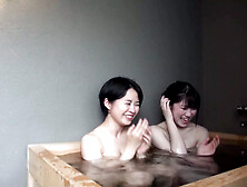 Japanese Female Employee Films Weekend Lesbian Hot Springs Vacation