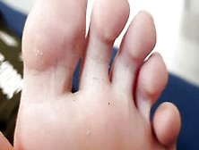 Worship My Old Sweaty Crazy Toes Close Up