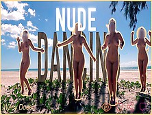 Wife Dances Nude At A Public Beach