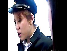 Lesbian Police Officer Interrogates Student