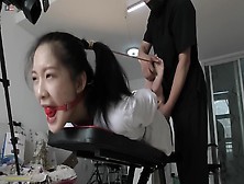 Chinese Model Bondage & Tickle