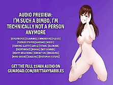 Audio Preview: Im Such A Bimbo,  Im Technically Not A Person Anymore