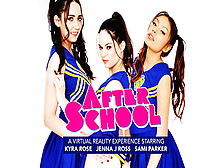 After School Featuring Sami Parker,  Kyra Rose,  And Jenna J Ross - Naughtyamericavr