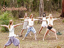 Southern Sins Featuring Kim Cums And Chloe B's Blonde Movie
