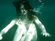 Young Romantic Teen Underwater