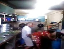 Quick Fuck In Sri Lankan Kitchen