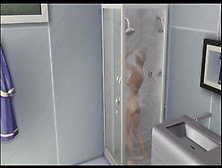 A Sims Story Episode 1 : Evan Spies On His Sister Taking A Shower