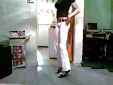 Brazilian Moleton Pants Size 0.. White. Mp4