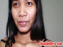15 Week Pregnant Thai Teen Asian Super Horny Gives Deepthroa