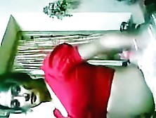 Newly Married Red Blouse Indian Mother