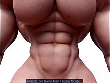 Hulky Girlfriend (Female Muscle Growth)