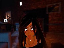 {Pov} Filthy Lapdance By Kinky Animated Chick (Vrchat)