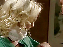 Hot Blonde Dr.  Gives Her Patient The Ride Of His Life