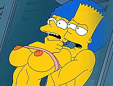 Housewife Marge's Intense Pleasure From Hot Cum In Every Hole / Anime / Hentai / Toon