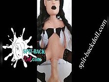 Wednesday Addams Gothic Mini Vacuum Sex Doll