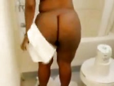 Lascivious Ebony Wife With Big Ass