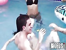 Orgy Sex In The Pool