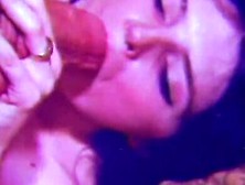 Cute Brunette Vintage Babe Sucks A Cock Gets Hairy Cunt Licked And Fucked