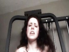 Mature And Young Fucked Inside Gym So Rough With Huge
