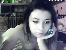 Amateur Teen Talking Dirty On Webcam