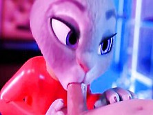 Judy Hopps Sucking Off Penis