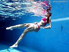 Tiffany Tatum Mastubates Her Hot Hirsute Vagina By The Pool