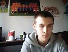 The Netherlands Str8 Boy Shows His Virgin Asshole On Cam