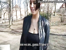 Small Tits Amateur Euro Babe Picked Up And Fucked In Public Park