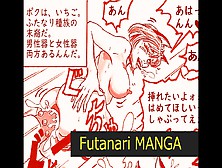 R18漫画。ふたなりVsシーメール。pr版Sample：hentai-Manga Futanari