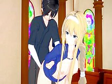 Alice X Kirito (Extended Vers. ) - Sword Art Online / Sao - 3D Hentai
