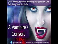 Herm Vampire Fills You With Her Potent Sperm F/a