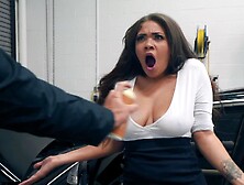 Latina Girl With Juicy Tits Cheats On Husband With Bald Mechanic