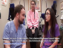Kitty Catherine's Caught On Spy Online Cam Undergoing College Entrance Physical With Doctor Tampa & Nurse Lilith Rose @ Girlsgon