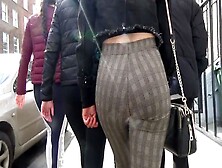 Candid Teen With A Round Ass In Tight Pants
