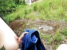 German Goth 19 Yo Bitch Seduced For Real Blind Date Into Outdoors
