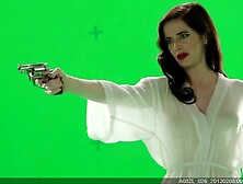 Eva Green - Sin City: A Dame To Kill For,  Bts