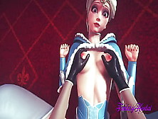 Frozen 3D - Elsa Bj And Hammered With Cream Pie - Disney Thai Manga Cartoon Porn