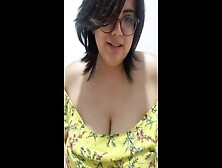 Big Breasted Woman Clothed Enormous Melons Joi Small Prick Humiliation
