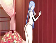 Esdeath At Sexy Stage (3D Ecchi) (Akame Ga Kiru)