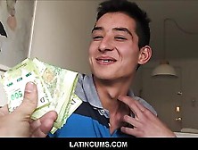 Two Latino Twink Boy Janitors Fuck For Cash From Stranger